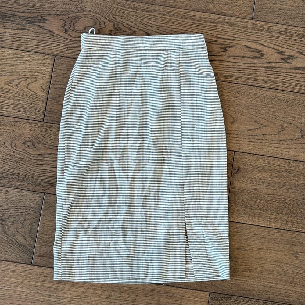 Babaton cario houndstooth skirt